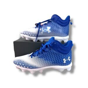 Under Armour Spotlight Franchise RM 3.0 ‎ Men's Size 12 Football Cleats Blue